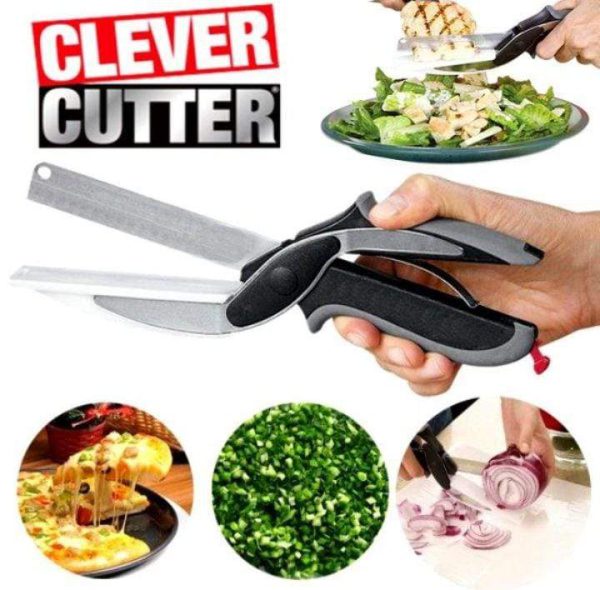 2 In 1 Clever Cutter Kitchen Scissors