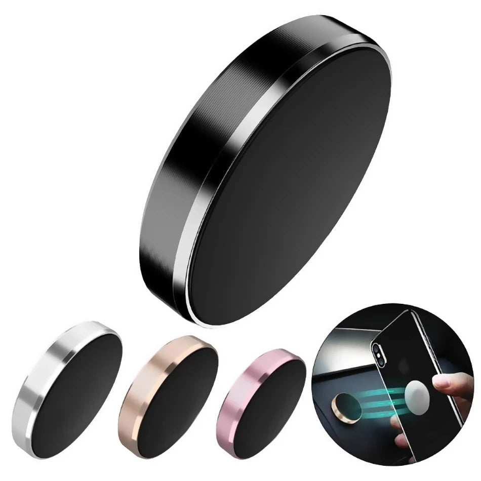 Magnetic mount holder for car, home, Office | car mount magnet cell phone, key, bag,coin, notes holder (Random color)