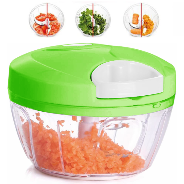 Manual Food Chopper For Vegetable| Fruits Nuts| Onions Chopper Hand Pull Mincer Blender Mixer Food Processor