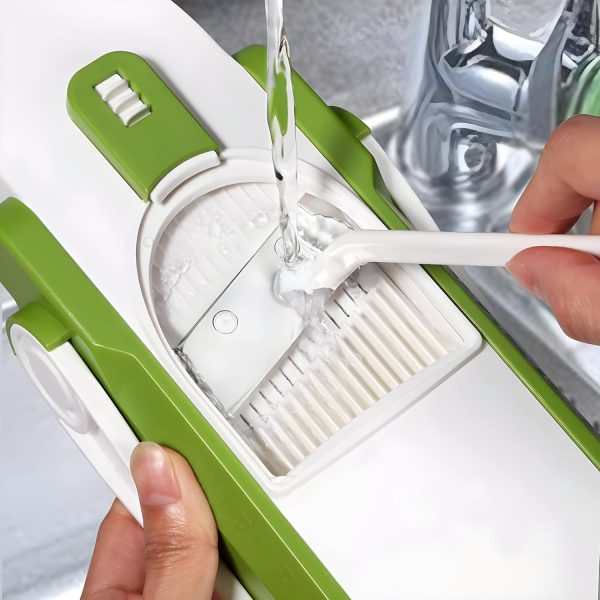 4 In 1 Vegetable Cutter Chopper Adjustable Multi-function Drum Cutter Vertical Vegetable Cutter Kitchen Shredder Grater Artifact (random color)