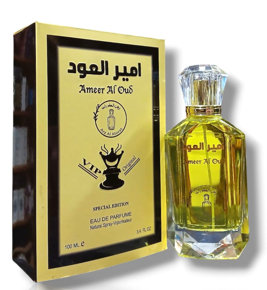 Original Ameer Al Oud Perfume by Arz Al Atorat - 100ml | Eau De Parfum EDP | Long-Lasting Fragrance | Unisex Perfume