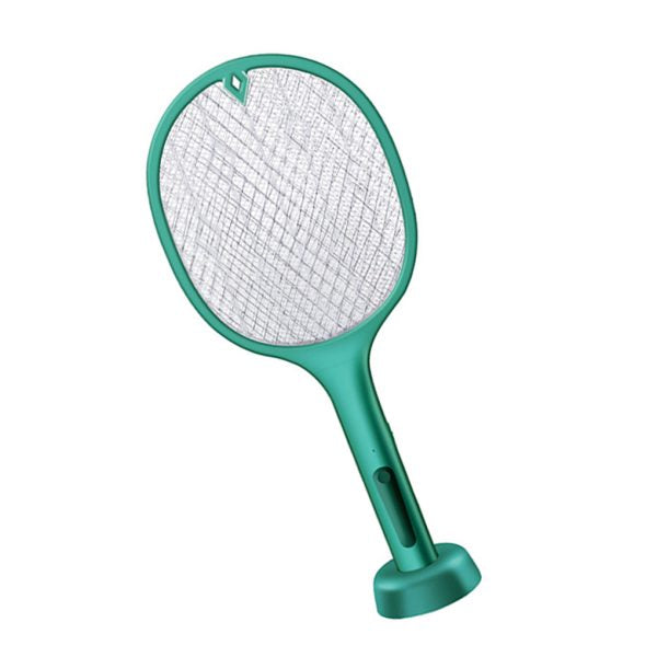 Mosquito Racket Electric Fly Swatter Powerful USB Rechargeable Grid 3-layer Mesh Home Fly Killer Lamp (Random Color)
