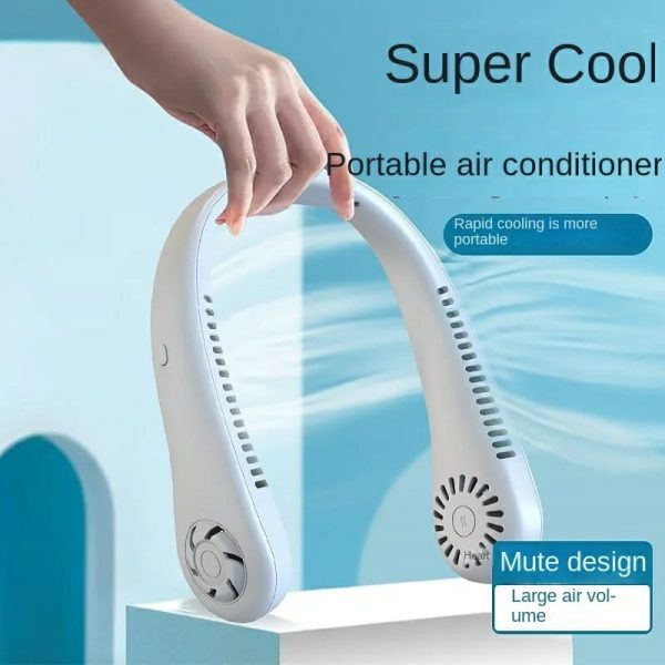 Arctic Neck Fan Portable Bladeless | Portable Rechargeable Fan Bladeless Neck Fan