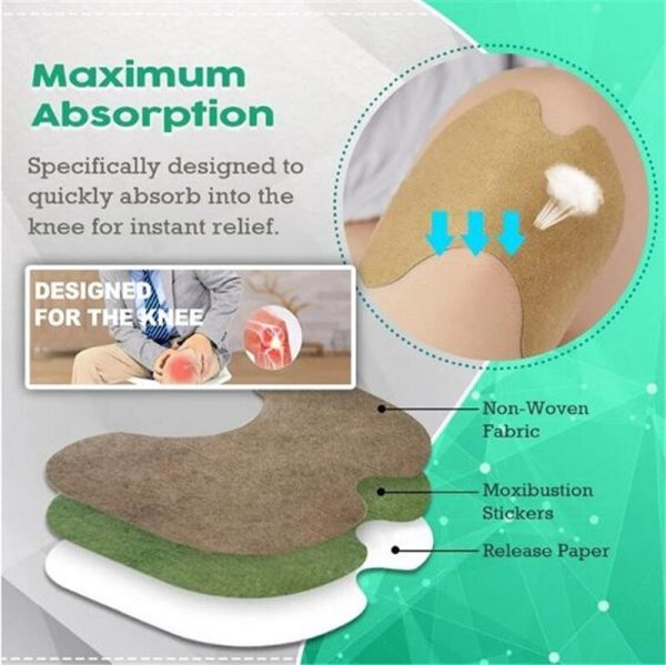Knee Pain Relief Patch | Pack of 12