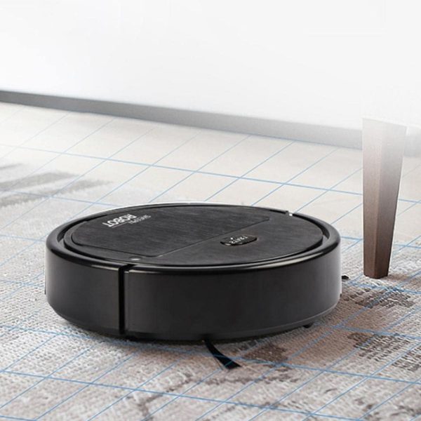 Portable Mini Wireless Smart Sweeping Robot Mopping 3 in 1 Rechargeable Cleaning Machine Vacuum Cleaner Robot (Random Colors)
