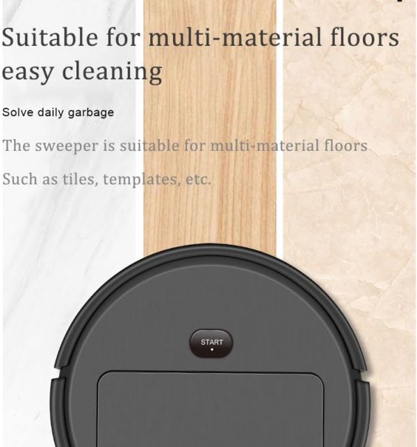 Portable Mini Wireless Smart Sweeping Robot Mopping 3 in 1 Rechargeable Cleaning Machine Vacuum Cleaner Robot (Random Colors)