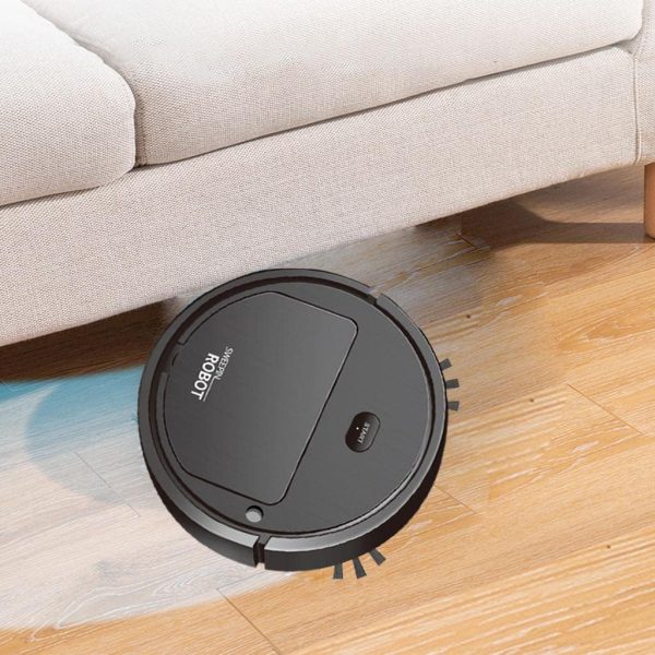 Portable Mini Wireless Smart Sweeping Robot Mopping 3 in 1 Rechargeable Cleaning Machine Vacuum Cleaner Robot (Random Colors)