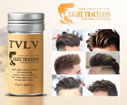 TVLV Hair Wax Stick Broken Hair Finishing Styling Stick for Broken Hair, Wigs, Edge Control - Styling Wax for Fly Away &amp; Edge Frizz Hair