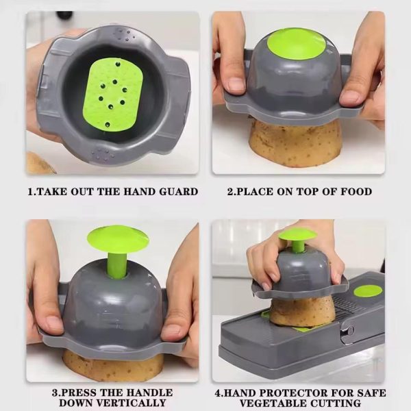 16 In1 Mandoline Slicer Veggie Food Chopper