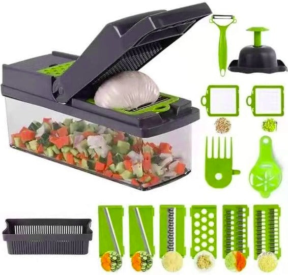 16 In1 Mandoline Slicer Veggie Food Chopper