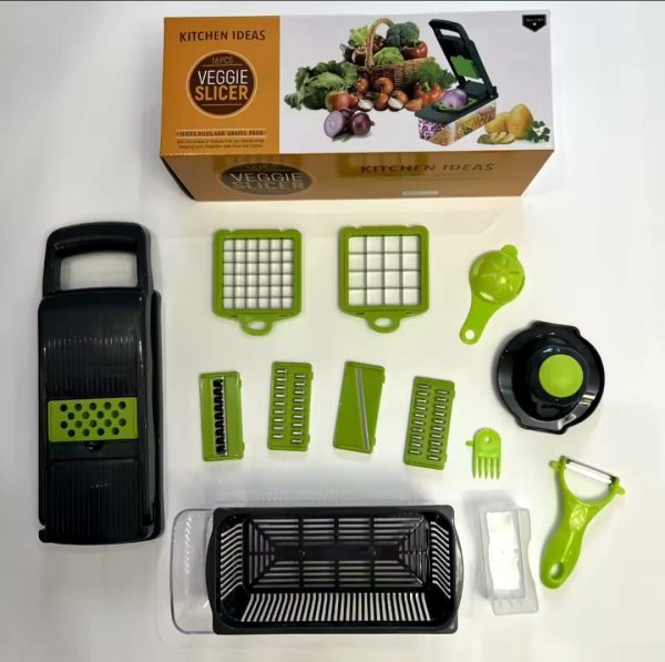 16 In1 Mandoline Slicer Veggie Food Chopper