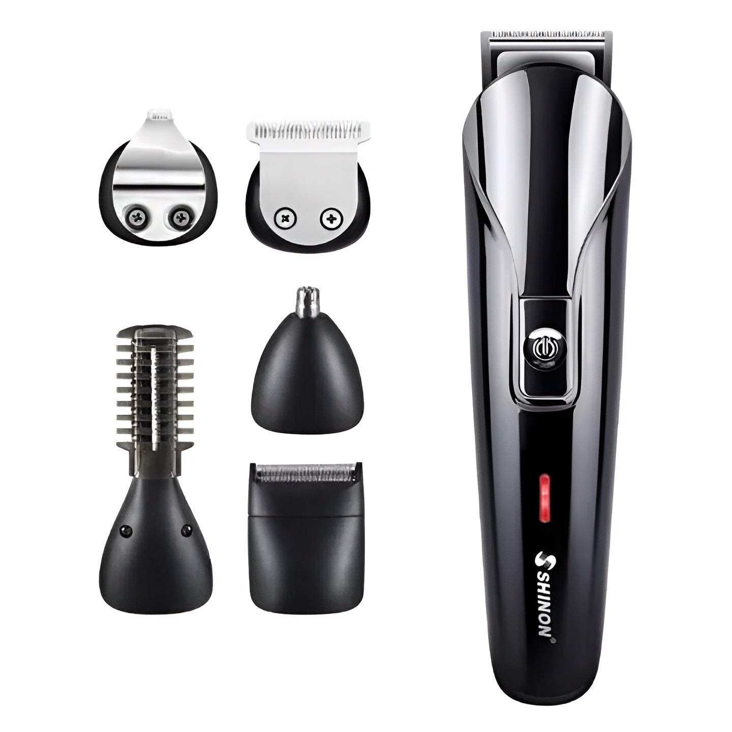 SHIINON SH-1711, Face, Hair and Body - Multi Grooming Kit sh 1711 Hair Trimmer, Beard Trimmer, Ear &amp; Nose Trimmer Head Shaver Full Body Grooming Kit (random color)