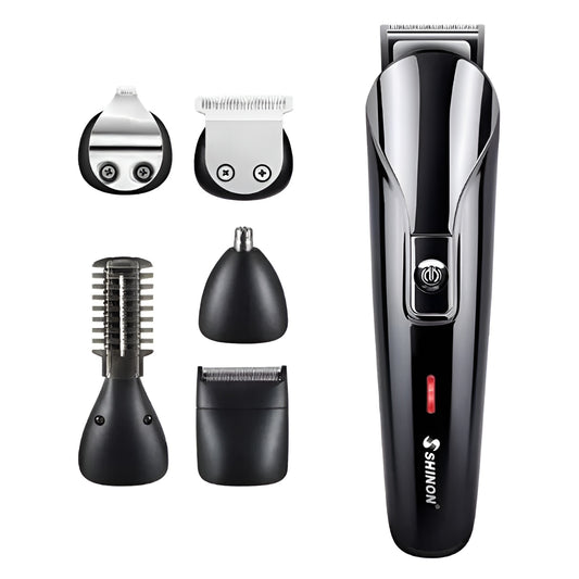 SHIINON SH-1711, Face, Hair and Body - Multi Grooming Kit sh 1711 Hair Trimmer, Beard Trimmer, Ear &amp; Nose Trimmer Head Shaver Full Body Grooming Kit (random color)