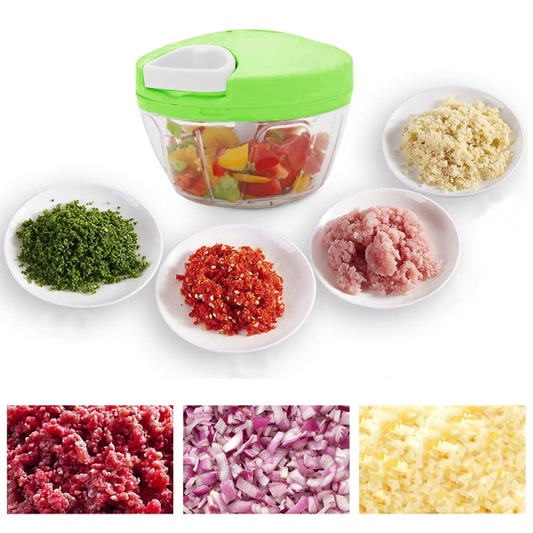 Manual Food Chopper For Vegetable| Fruits Nuts| Onions Chopper Hand Pull Mincer Blender Mixer Food Processor