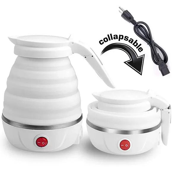 Foldable And Portable Teapot Water Heater Electric Kettle 0.6L (Random Colors)