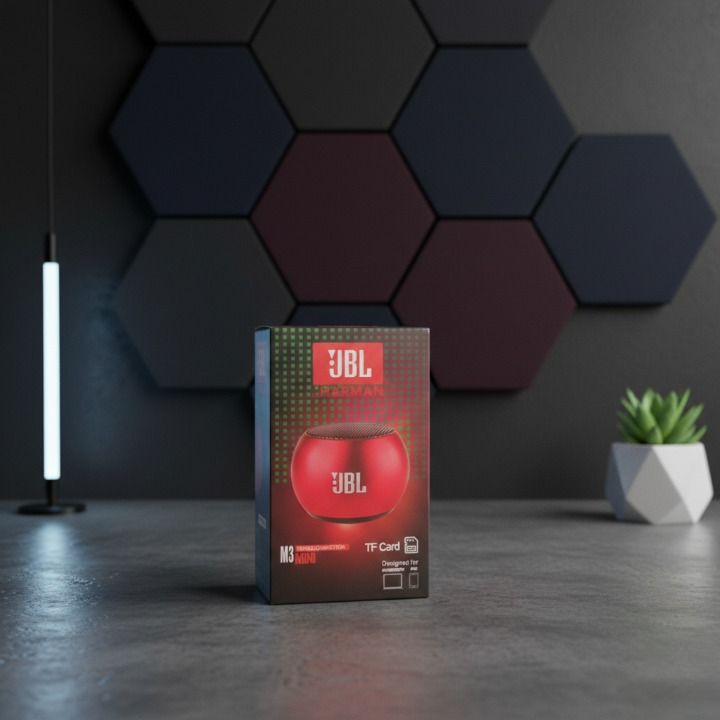JBL M3 Mini Portable Bluetooth Rechargeable Speaker(Random color)