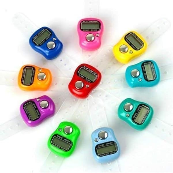 Finger Counter Tasbih Digital Electronic Tally Counter Praying Muslim LCD Counter