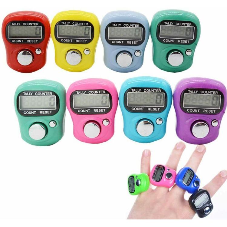 Finger Counter Tasbih Digital Electronic Tally Counter Praying Muslim LCD Counter