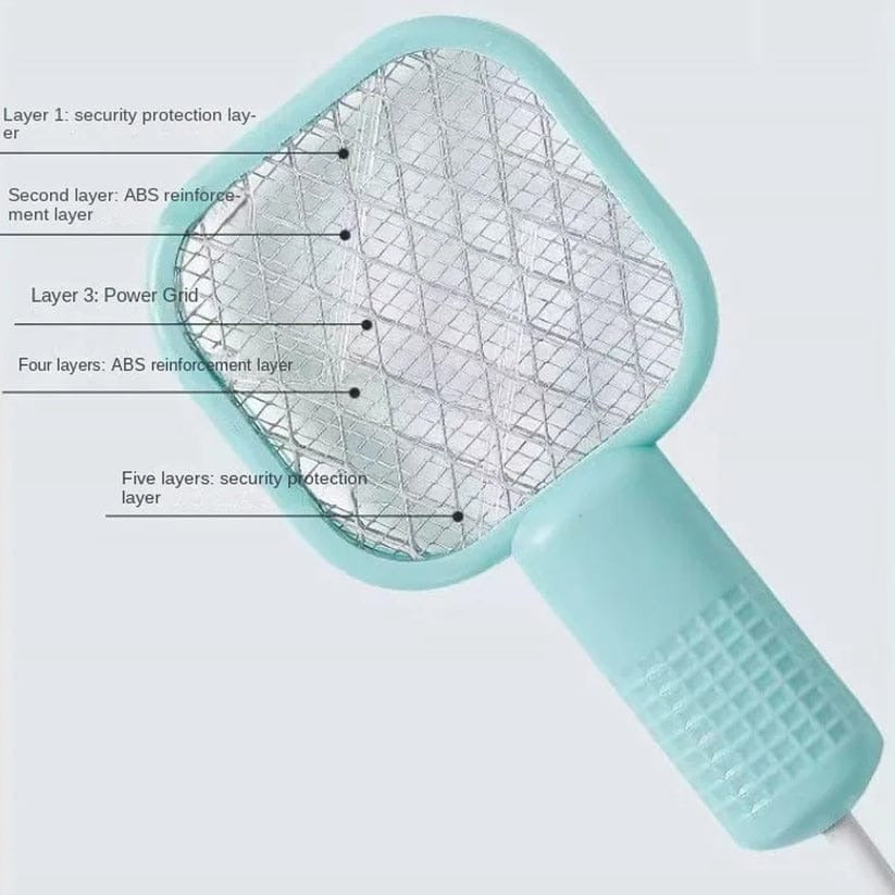 Electric Mini USB Mosquito Killer Racquet Lamp Wireless Night Bulb