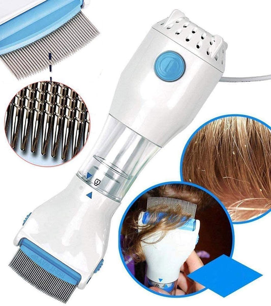 Electric V Comb Head Lice Removal Machine with Filter Anti Lice Treatment Device
