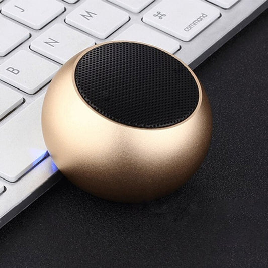 Mini Portable Wireless Bluetooth &amp; Rechargeable Speaker - Wireless Bluetooth Mini Speaker With Card Slot (Random color)
