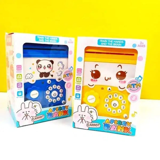 Musical Cartoon Money Safe Bank for Kids – Fun, Secure &amp; Interactive Savings Vault!