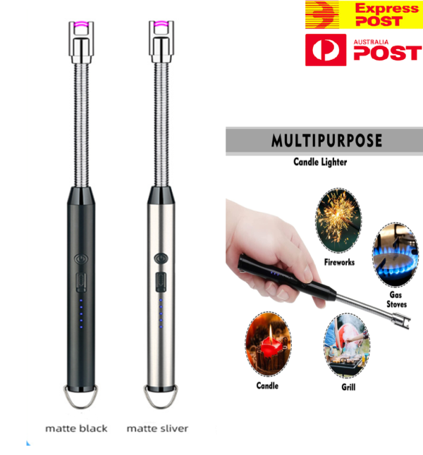 Arc Lighter With USB Charging | Flameless Windproof | Rotate 360 Degrees