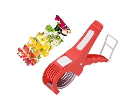 Multi Veg Cutter 5 Blade Vegetable & Fruits Cutter & Slicer (Random Color)