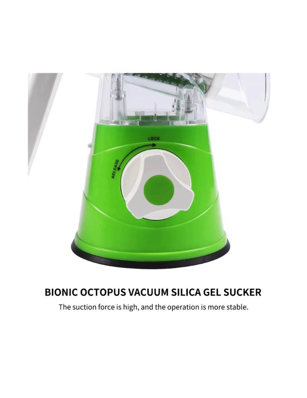 2 In 1 Multifunctional Manual Vegetable Table Top Drum Cutter Slicer