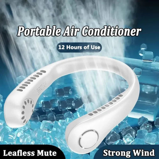 Arctic Neck Fan Portable Bladeless | Portable Rechargeable Fan Bladeless Neck Fan