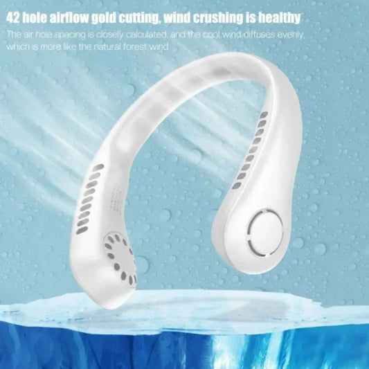 Arctic Neck Fan Portable Bladeless | Portable Rechargeable Fan Bladeless Neck Fan
