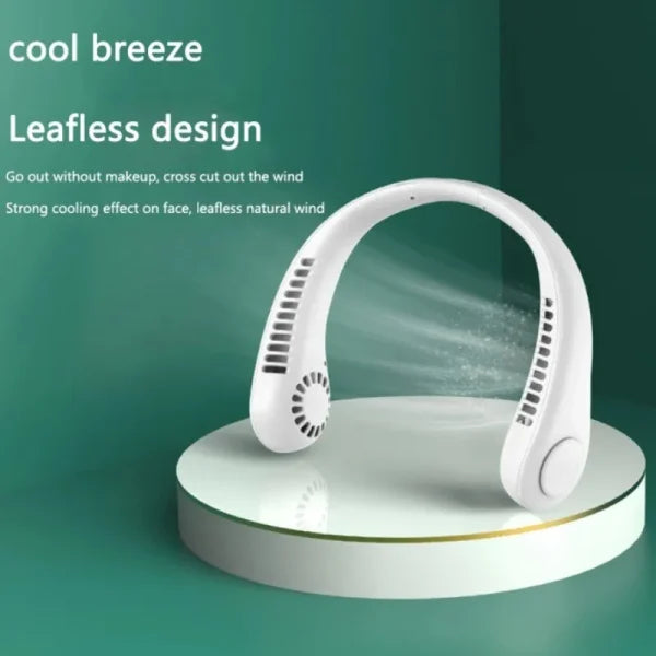 Arctic Neck Fan Portable Bladeless | Portable Rechargeable Fan Bladeless Neck Fan