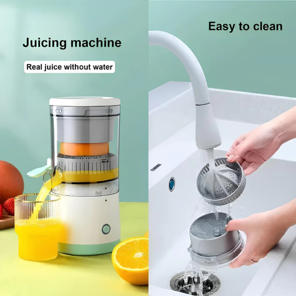 Portable Electric Citrus Juicer Hands-free Rechargeable Orange Lemon Grapefruit Juicer | Orange, Lemon, Grapefruit and all Citrus Fruits