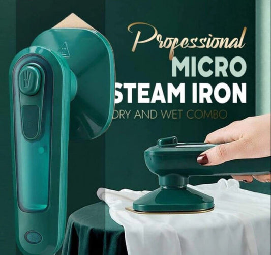 Professional Micro Steam Iron | Portable Ironing Machine Garment Steamer