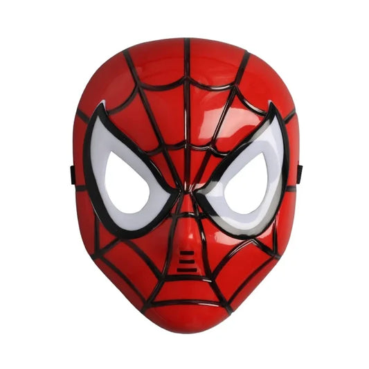 LED Glowing Superhero Light Spider Man Mask Children's Cartoon Mask Spider-man Toy Glow Lamp Spider man For Kids child