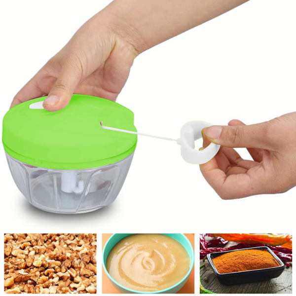 Manual Food Chopper For Vegetable| Fruits Nuts| Onions Chopper Hand Pull Mincer Blender Mixer Food Processor